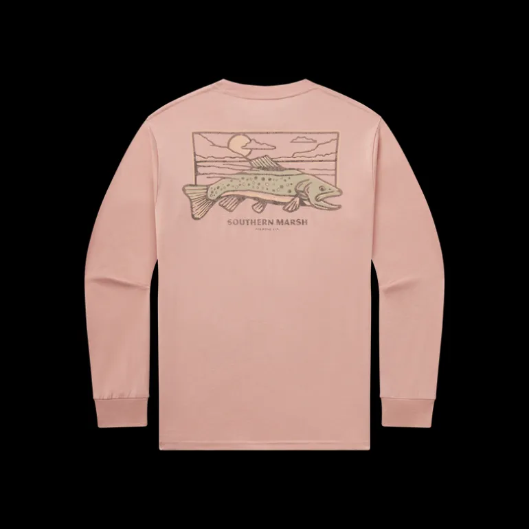Seawash™ Tee - Brooke Trout - Long Sleeve