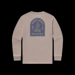Seawash™ Tee - Campfire Badge - Long Sleeve