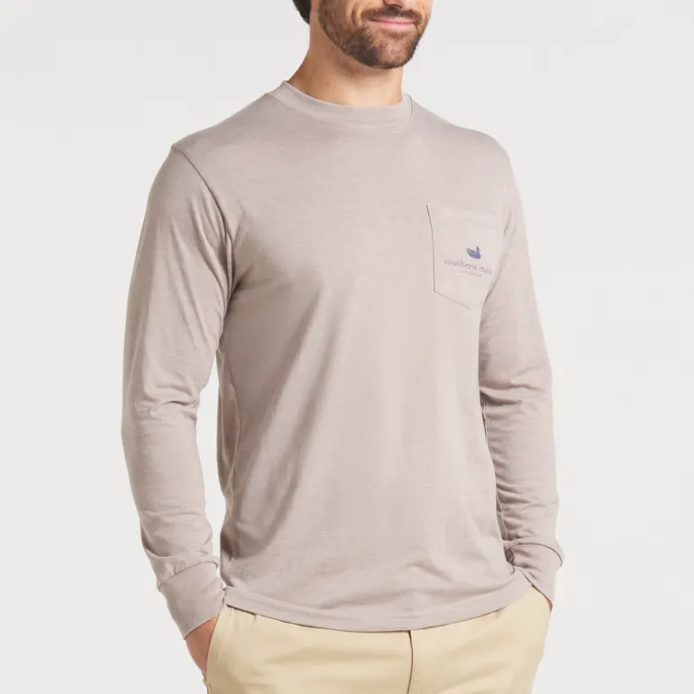 Seawash™ Tee - Campfire Badge - Long Sleeve