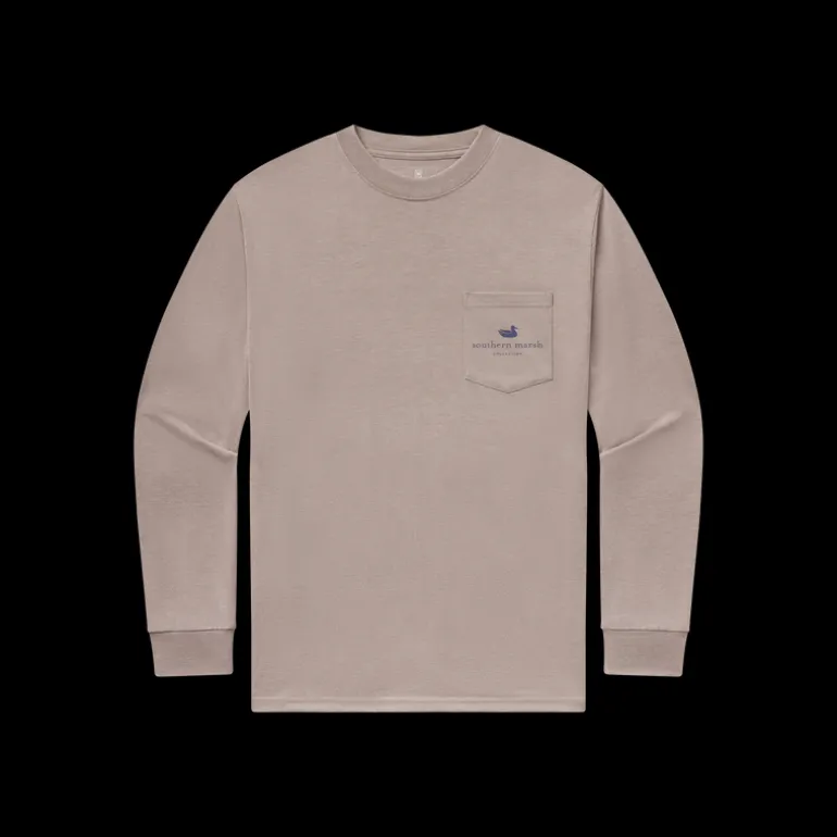 Seawash™ Tee - Campfire Badge - Long Sleeve