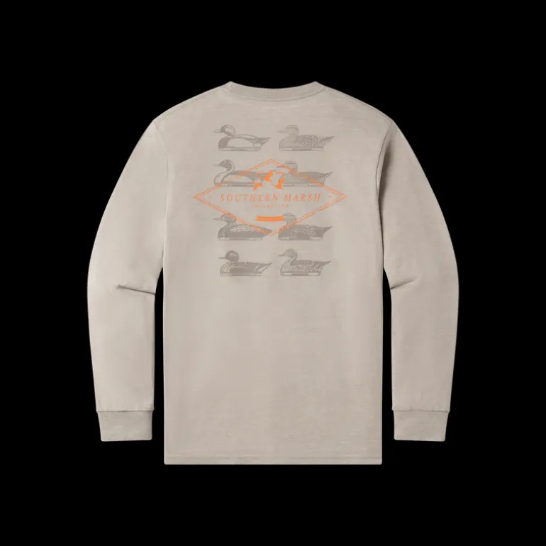 SEAWASH™ Tee - Decoy Stamp - Long Sleeve