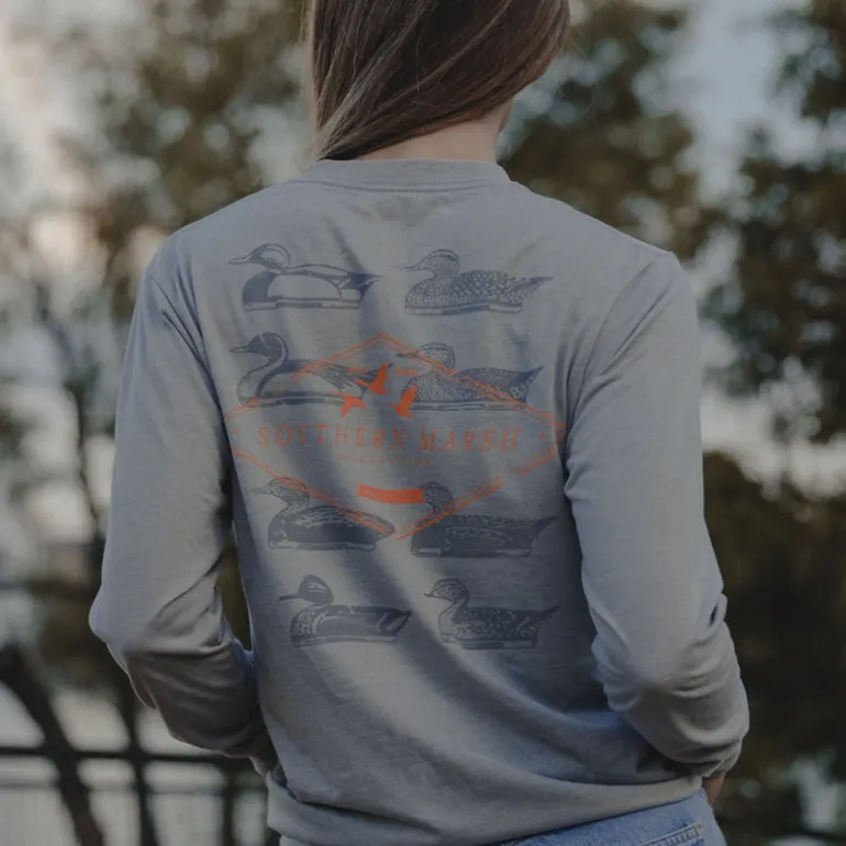SEAWASH™ Tee - Decoy Stamp - Long Sleeve