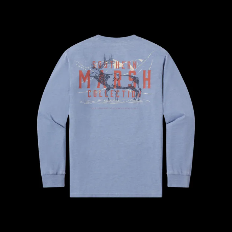 SEAWASH™ Tee - Etched Elk - Long Sleeve