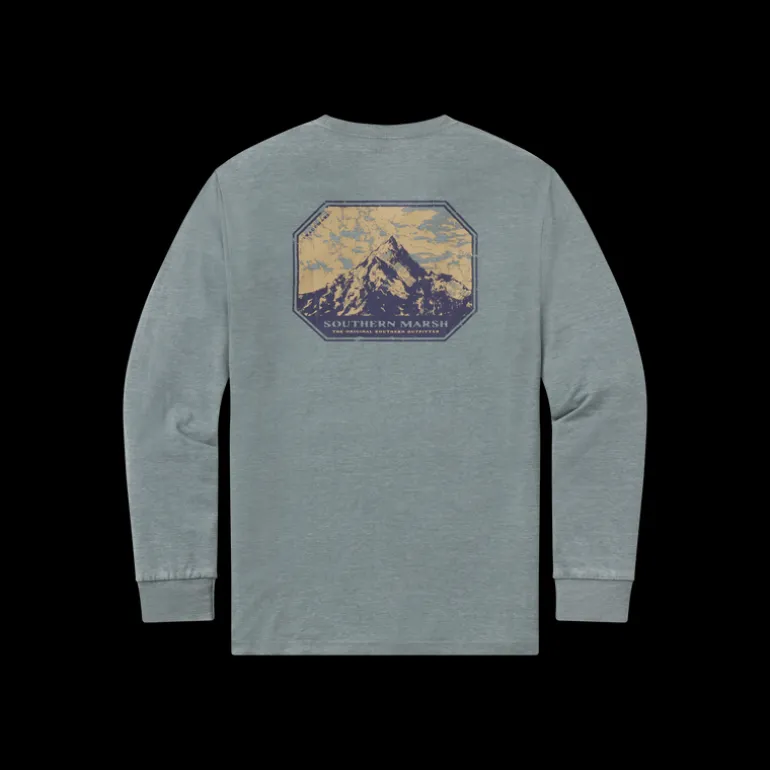 SEAWASH™ Tee - High Altitude Hexagon - Long Sleeve