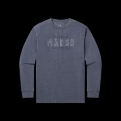 SEAWASH™ Tee - Marsh Outline - Long Sleeve