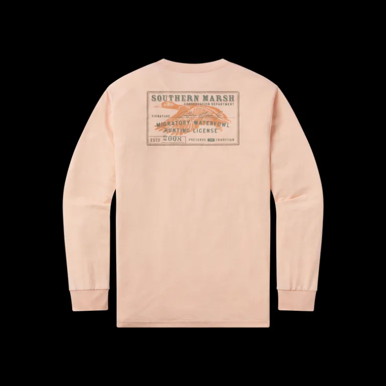 SEAWASH™ Tee - Waterfowl License - Long Sleeve
