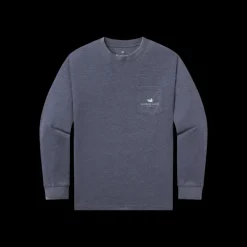 SEAWASH™ Tee - Woodcut Canoe - Long Sleeve