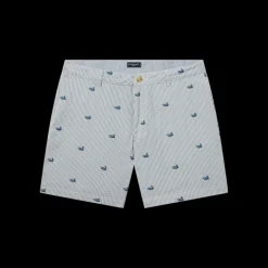 Seersucker Regatta Short - 6in. Flat