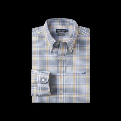 Shores Windowpane Performance Dress Shirt