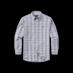 Shores Windowpane Performance Dress Shirt
