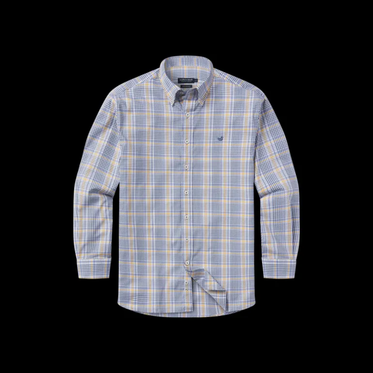 Shores Windowpane Performance Dress Shirt