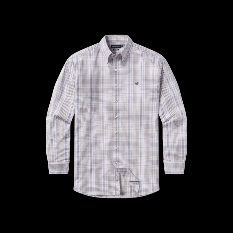 Shores Windowpane Performance Dress Shirt
