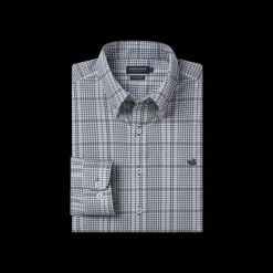 Shores Windowpane Performance Dress Shirt
