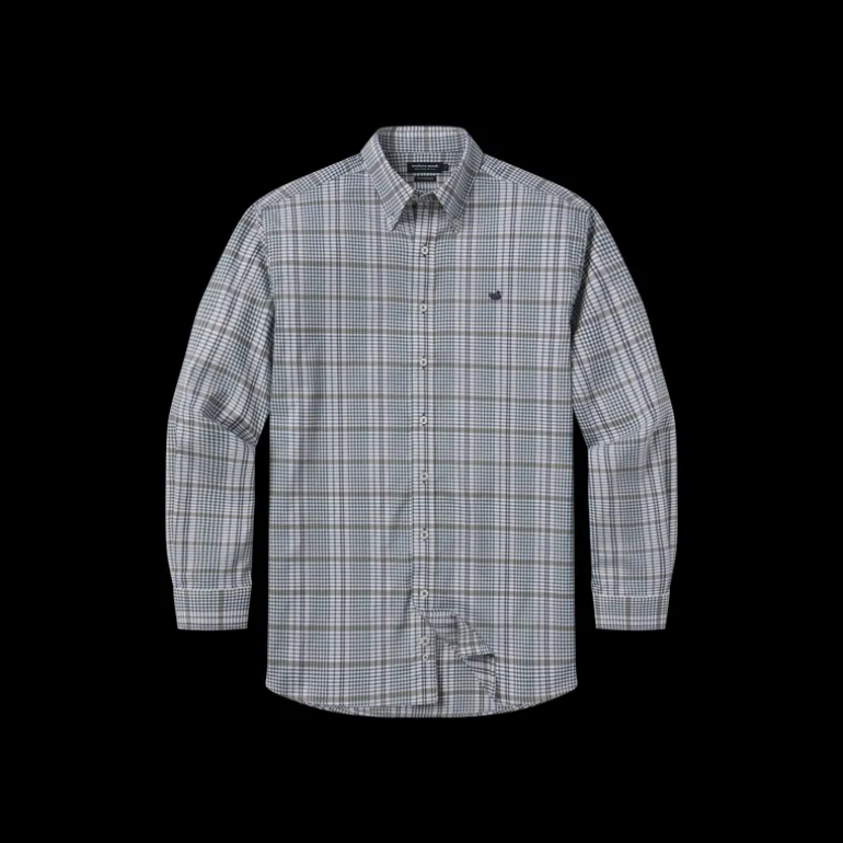 Shores Windowpane Performance Dress Shirt
