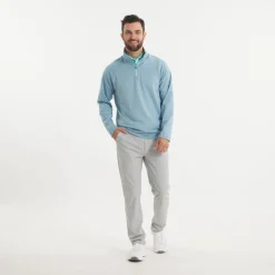 Southampton Performance Quarter Zip - Stripes