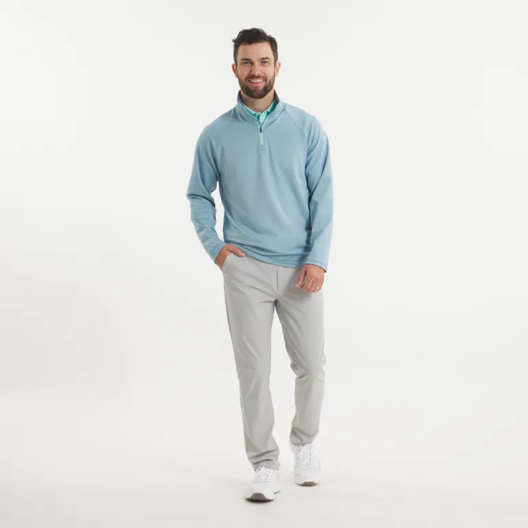 Southampton Performance Quarter Zip - Stripes