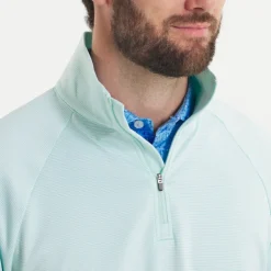 Southampton Performance Quarter Zip - Stripes