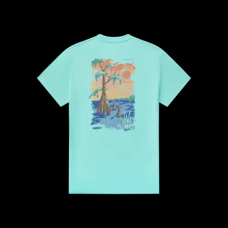 Southern Horizons Tee - Cypress
