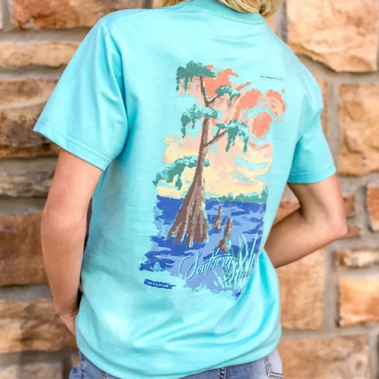 Southern Horizons Tee - Cypress
