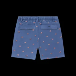 SOUTHERNCLASSICS™ Swim Trunk - Chambray Flags