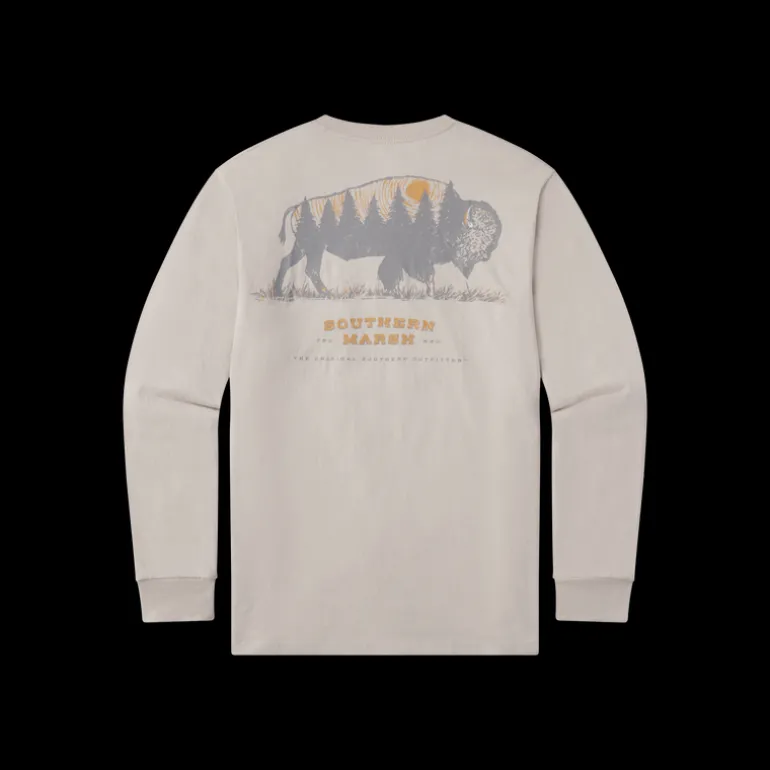 Starry Silhouette Tee - Buffalo - Long Sleeve