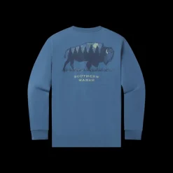 Starry Silhouette Tee - Buffalo - Long Sleeve