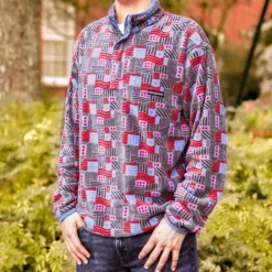 Star-Spangled Fleece Pullover