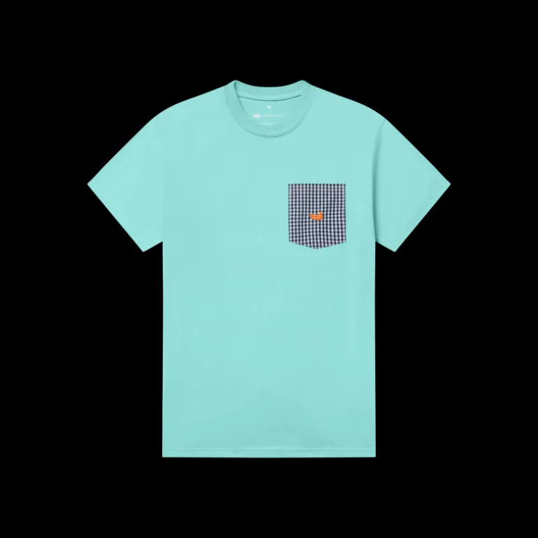 Stewart Pocket Tee - Gingham