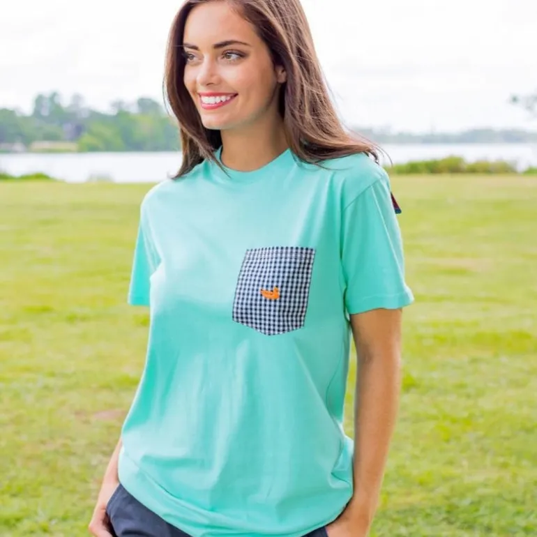 Stewart Pocket Tee - Gingham