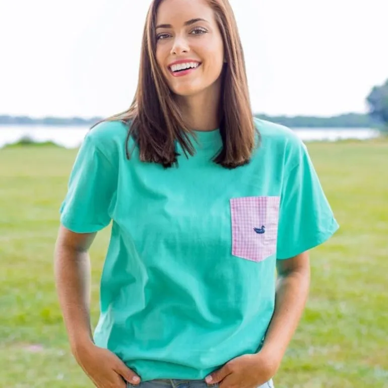 Stewart Pocket Tee - Gingham