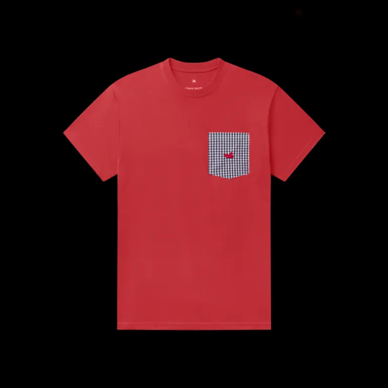 Stewart Pocket Tee - Gingham