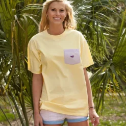 Stewart Pocket Tee - Seersucker