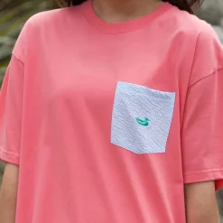 Stewart Pocket Tee - Seersucker