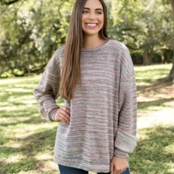 Sunday Morning Sweater - Rainbow