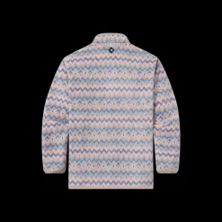 Tangier Ikat Fleece Pullover
