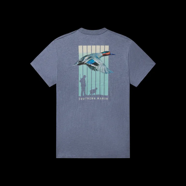Teal Takeoff Tee