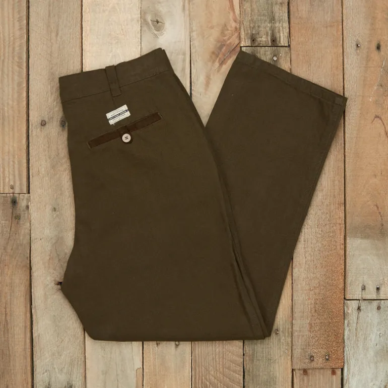 The Ranch Canvas Pant - Brown