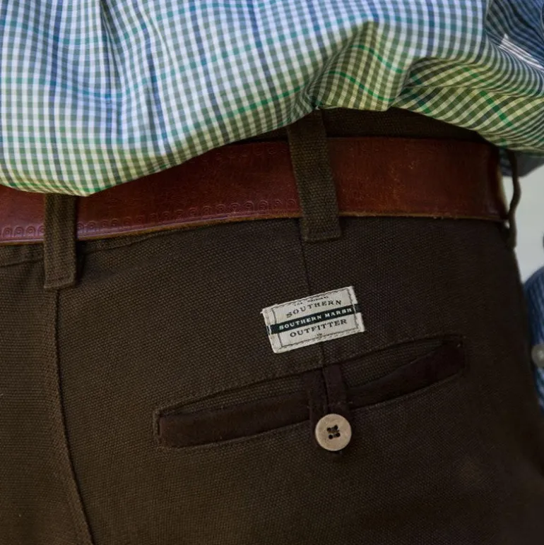 The Ranch Canvas Pant - Brown