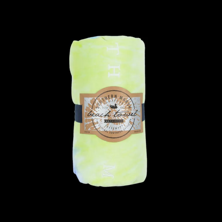 Tie-Dye Beach Towel