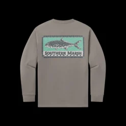 Tile Fish Tee - Long Sleeve