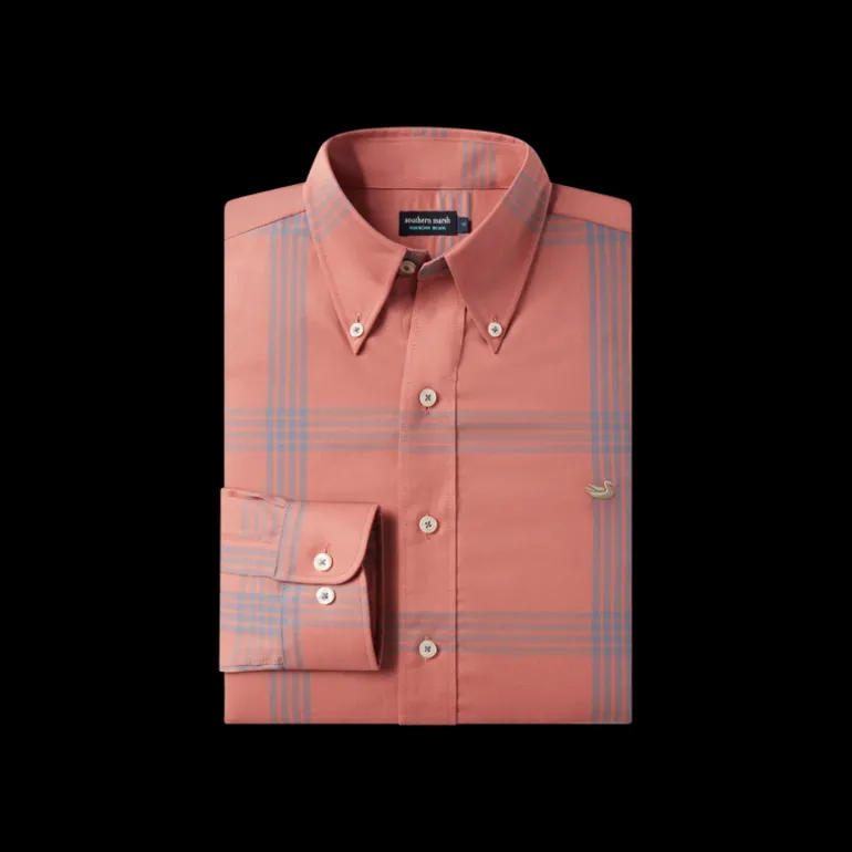 Trussville Windowpane Dress Shirt