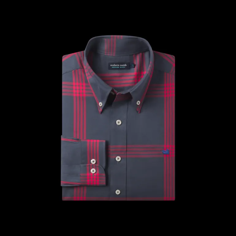 Trussville Windowpane Dress Shirt