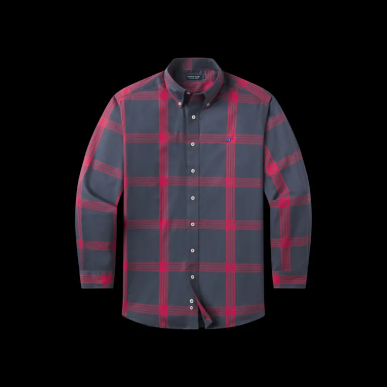 Trussville Windowpane Dress Shirt