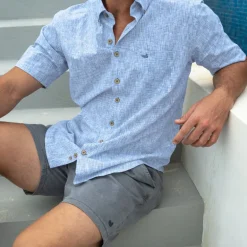 Tulum Woven Shirt - Lines