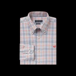 Van Buren Performance Grid Dress Shirt