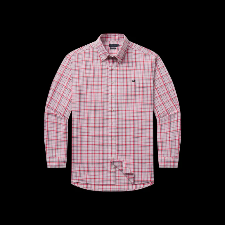 Van Buren Performance Grid Dress Shirt