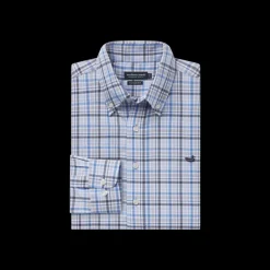 Van Buren Performance Grid Dress Shirt
