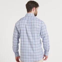 Van Buren Performance Grid Dress Shirt
