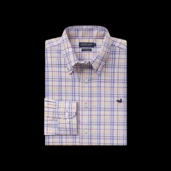 Van Buren Performance Grid Dress Shirt