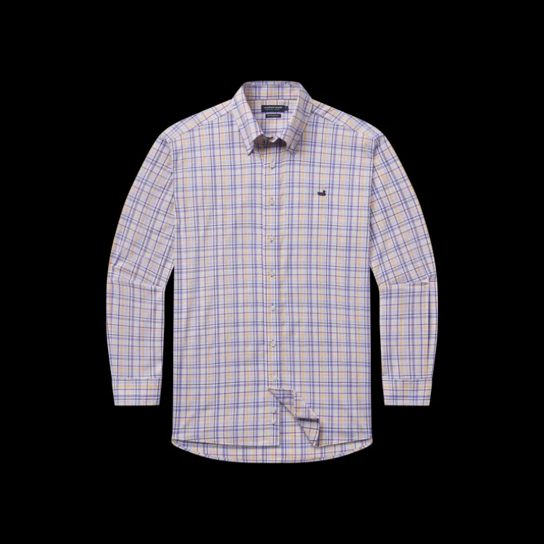 Van Buren Performance Grid Dress Shirt